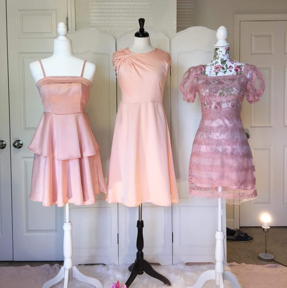 Pink Dresses Galore